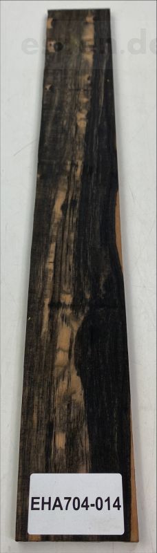 Fretboard African Ebony 510x72x10mm Unique Piece #014